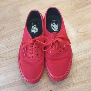 Red Vans